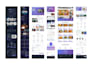 create a custom modern portfolio or business website